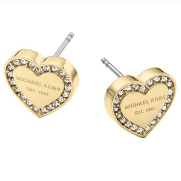 Michael Kors Heart studs