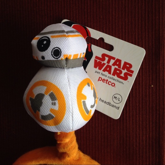 Star Wars BB-8 The Force Awakens Pet Dog Headband - Picture 3 of 3