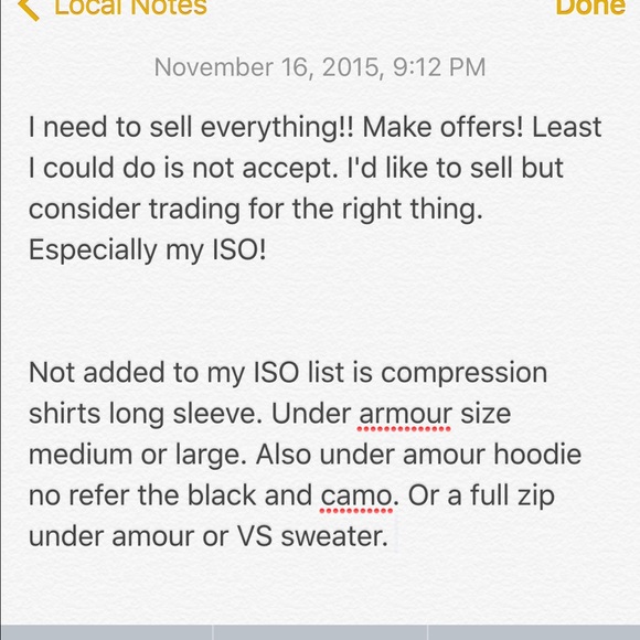 Offers!!