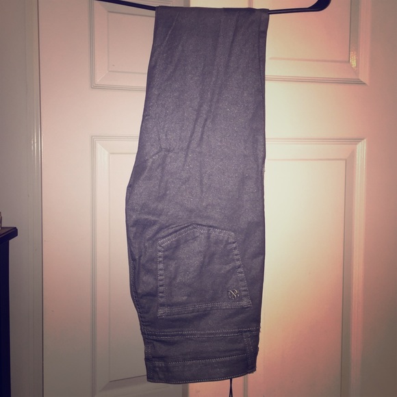 Rock & republic silver skinny pants