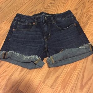 American Eagle Cuffed jean shorts