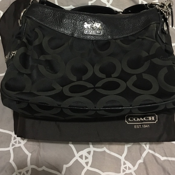 *SOLD*Pre owned Black Coach Purse