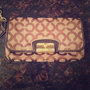 Coach wristlet