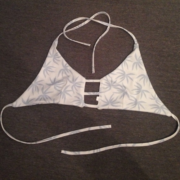 Palm tree bikini top