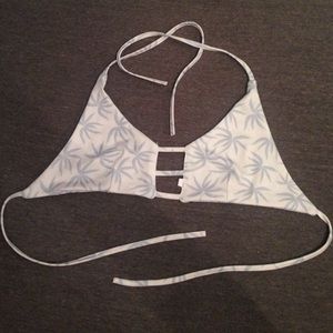 Palm tree bikini top