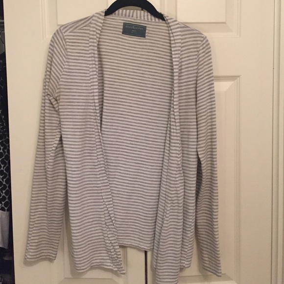 Striped cardigan