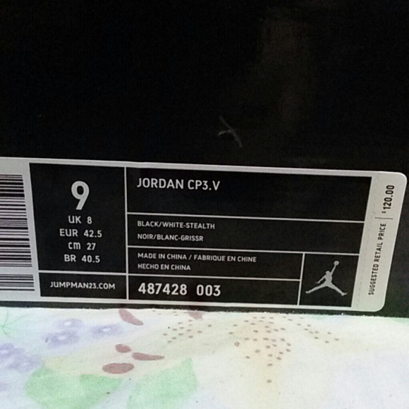 Jordan's black and grey...... CP3. V