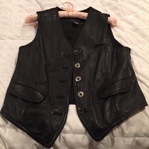 Leather Vest