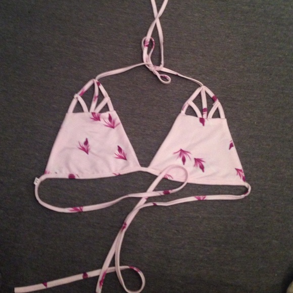 Light pink bikini top