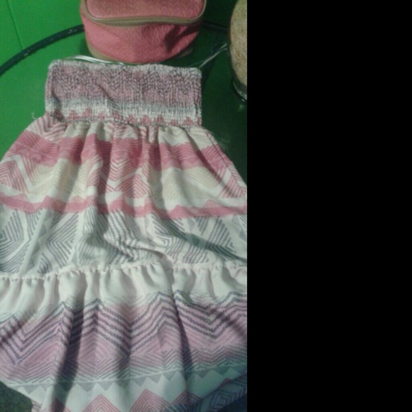 American eagle strapless dress