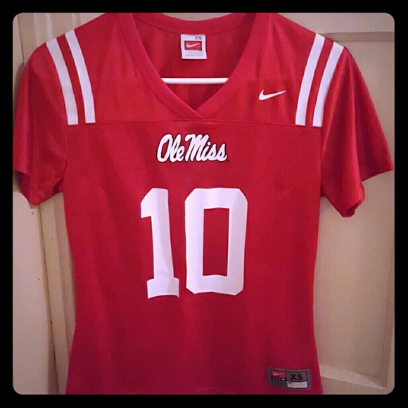 Women's #10 Ole Miss jersey