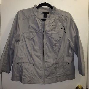 Beautiful Rhinestone studded jacket