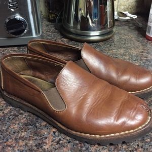 Cole Haan slip on leather shoes