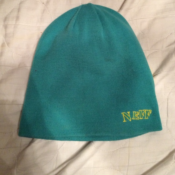 Reversible Neff beanie.