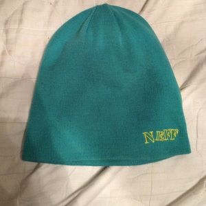 Reversible Neff beanie.