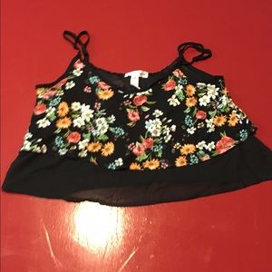 Flowy crop top
