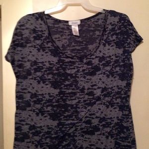 See through blue shirt