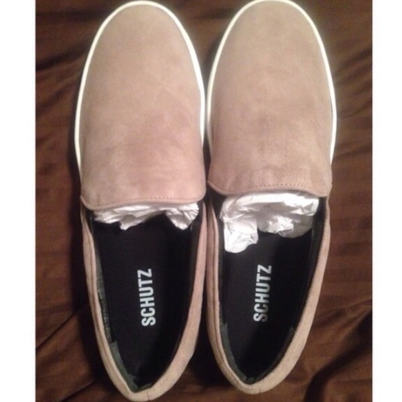 SCHUTZ Shoes - ❗LOWEST❗ SCHUTZ Chamois Slip Ons NIB