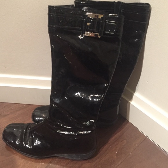 Prada leather boots