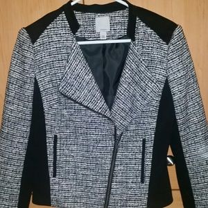 Black &  White Halogen Jacket, size Small