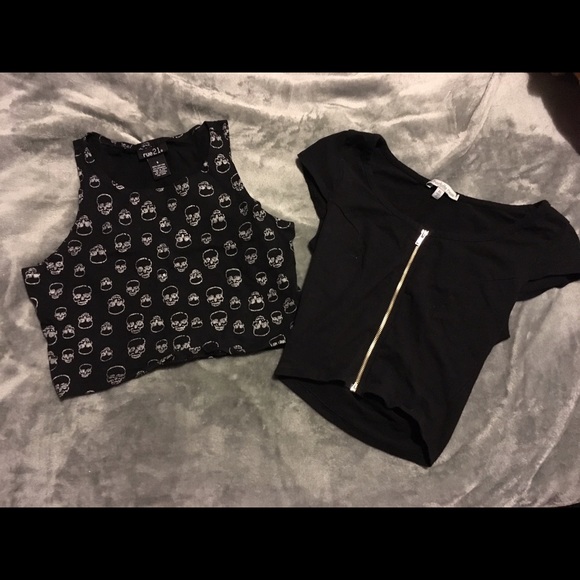 Black crop tops AND Nike Mercurial Soccer Cleats