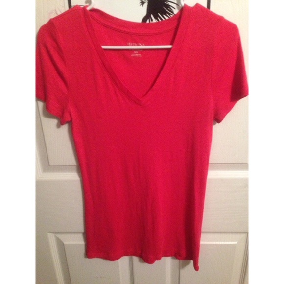 Dark Pink coral short sleeve tee