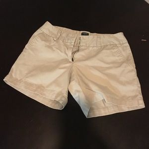 J Crew khaki shorts