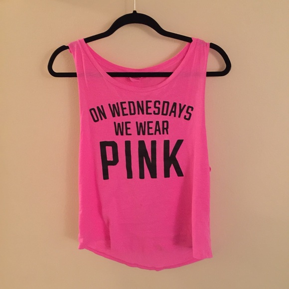 Victoria's Secret PINK muscle shirt.