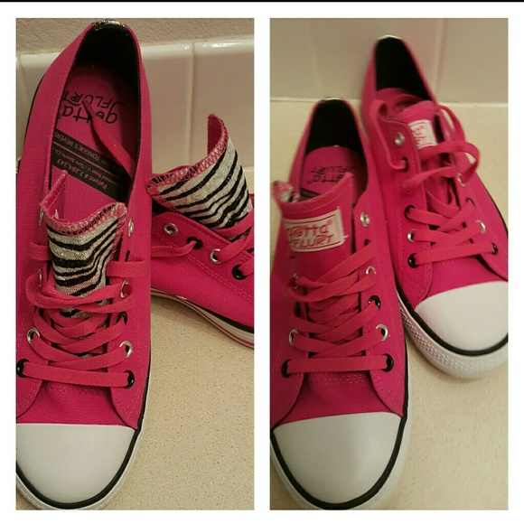 Hot Pink Converse Look Alikes
