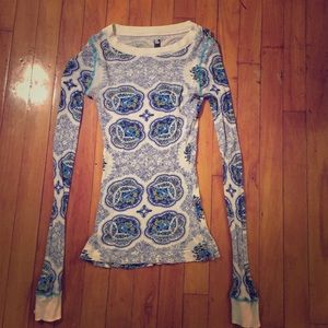 Thin thermal Free People shirt