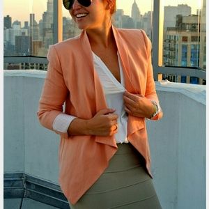 Orange bcbgmaxazria blazer