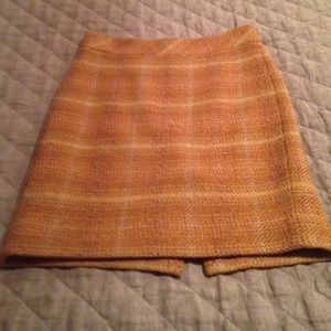 Wool pencil skirt