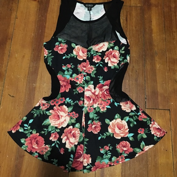Guess flower print shirt