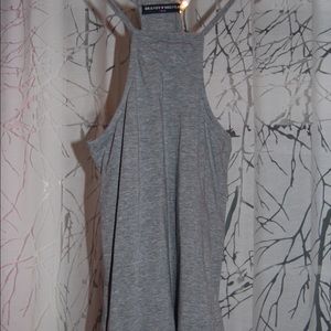 Brandy Melville Gray Halter tank top