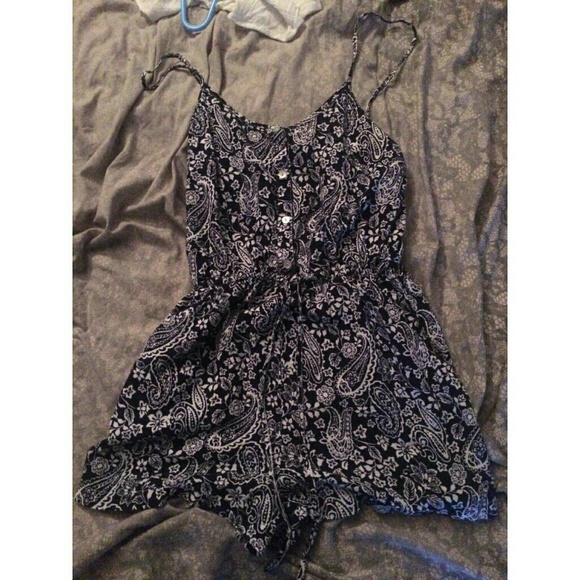 Paisley romper