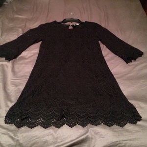 H&M Boho Shift dress, Black