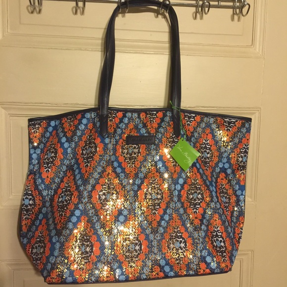 Vera Bradley Sparkle Tote (Marakesh Beads)