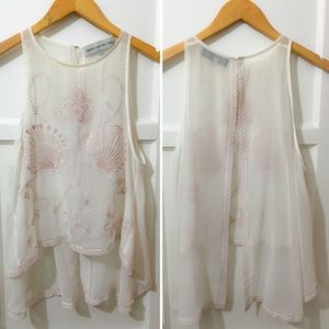 Blessed Are The Meek Mermaid Top