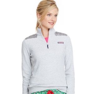 Grey sequin women's shep shirt