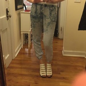 Acid Wash Joggers