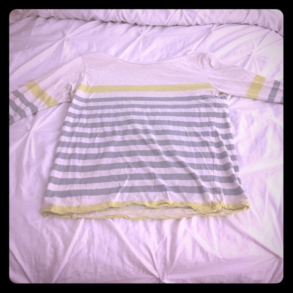Striped Anthropologie Top!