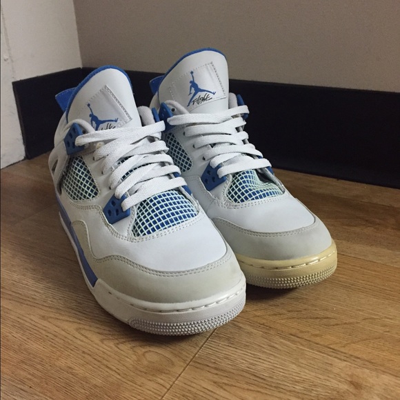 Jordan Military Blue 4s - Picture 1 of 4