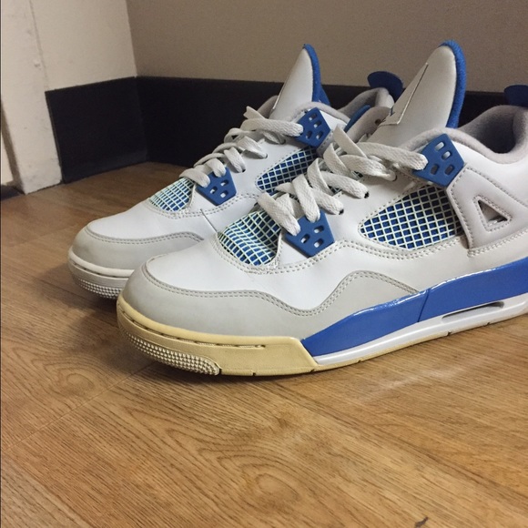 Jordan Military Blue 4s - Picture 2 of 4