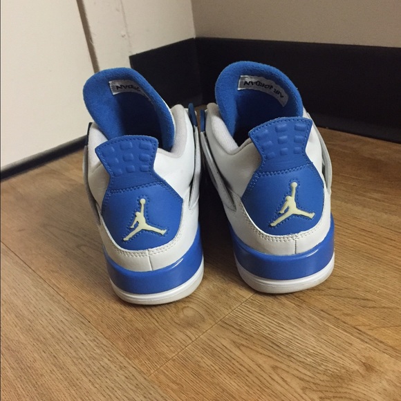 Jordan Military Blue 4s - Picture 3 of 4