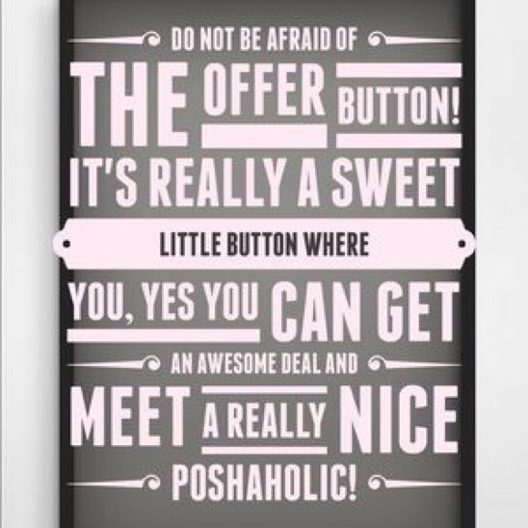 Love to accept reasonable offers