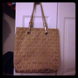 Michael Kors Gold Purse