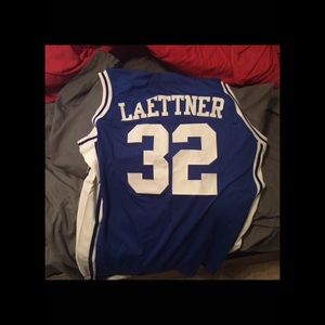 Authentic Nike Duke Christian Laettner Jersey