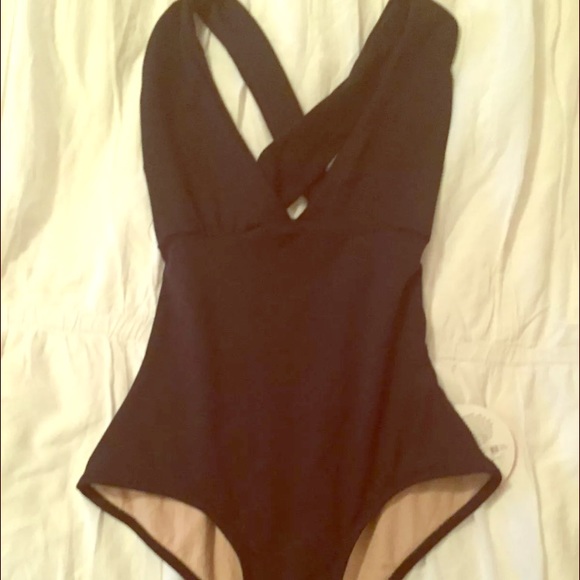 Super cute black Shakti leotard.