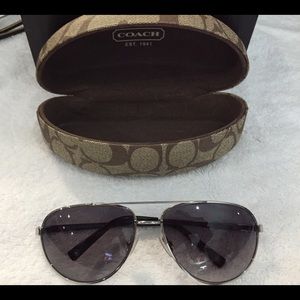 Authentic Coach Aviator Sunglasses Lafayette S510