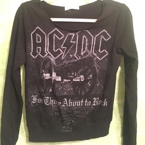 AC/DC Long sleeve top
